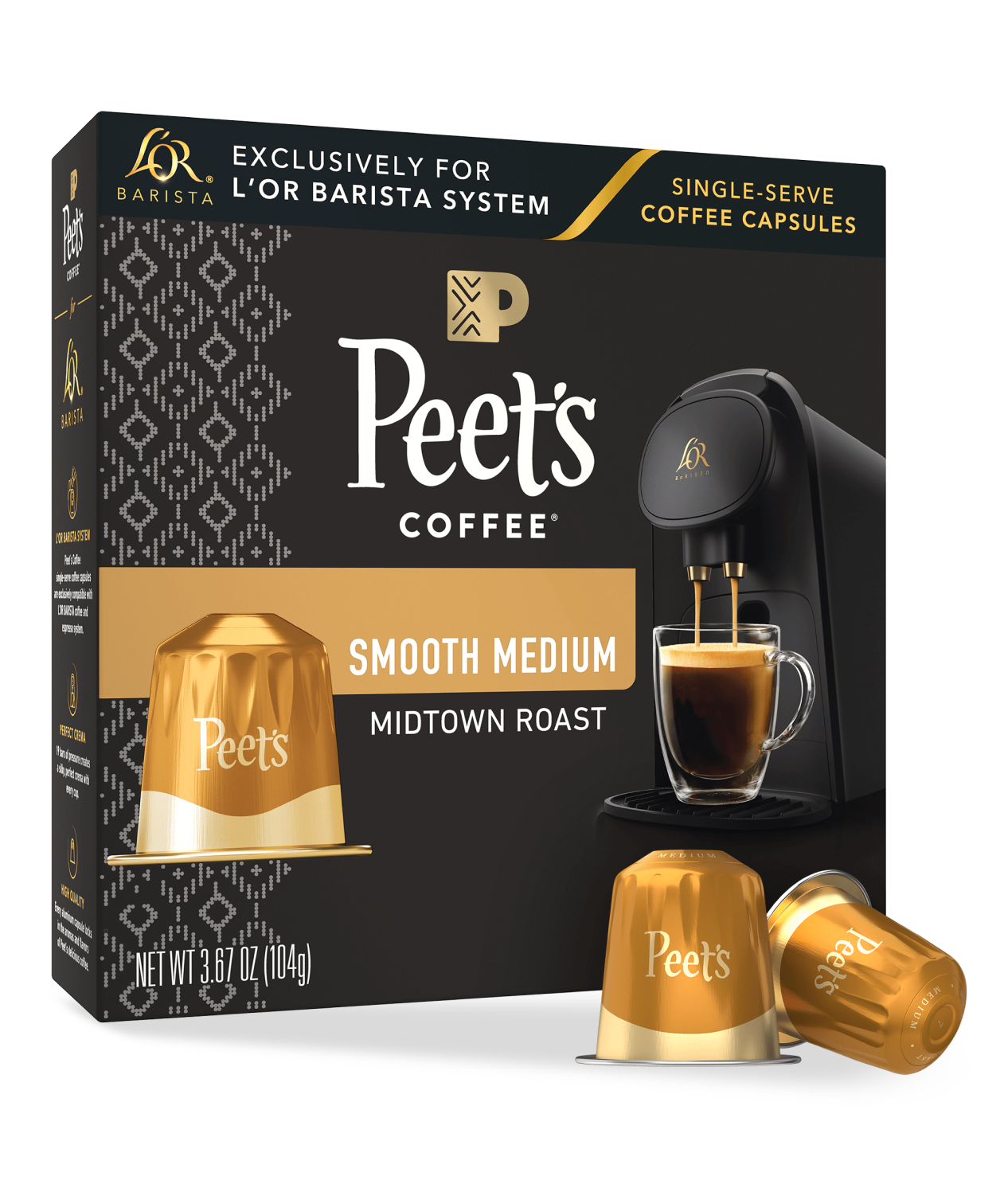 Peet's Midtown Coffee Capsules