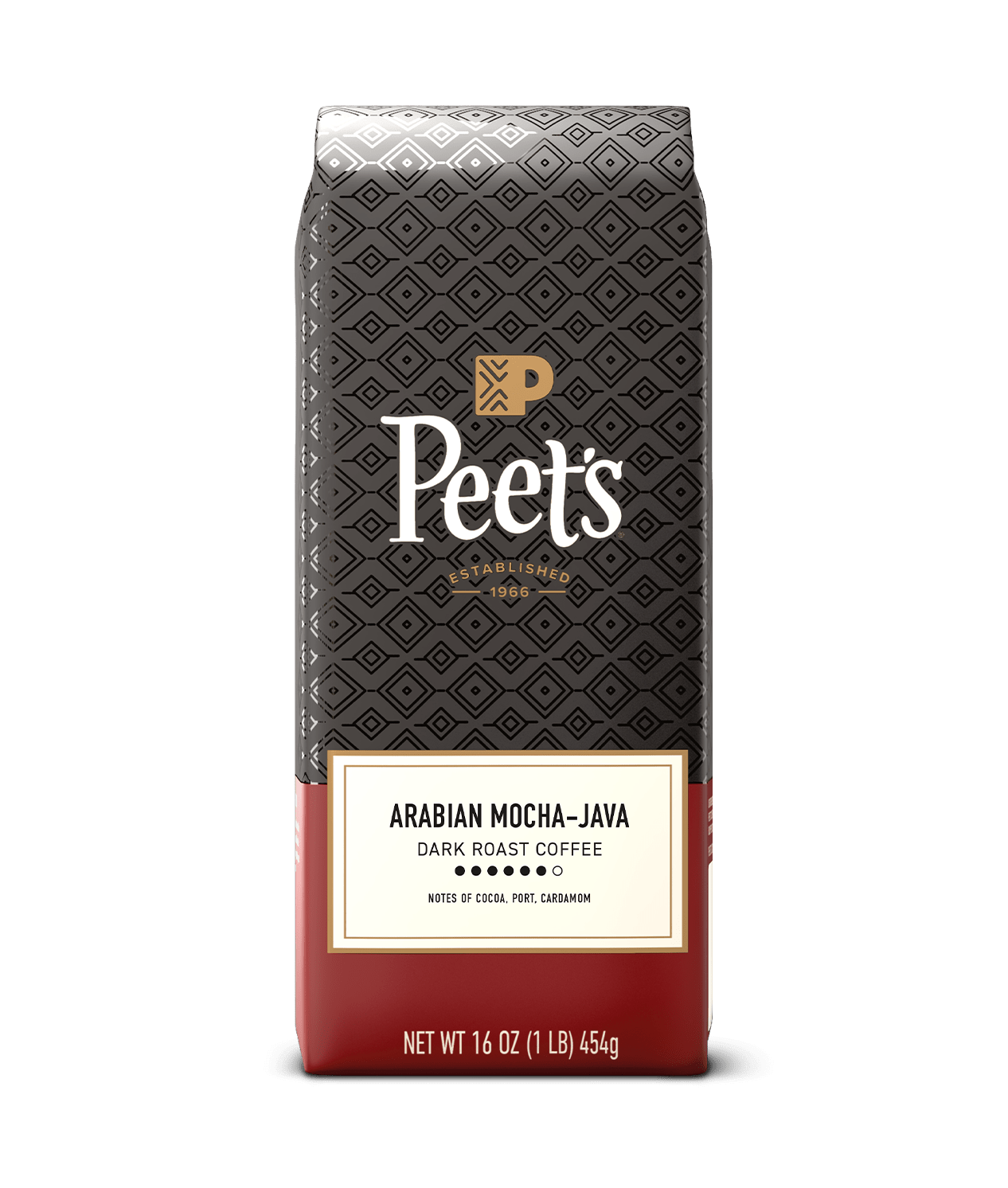 Peet's Arabian Mocha-Java coffee beans, Whole Bean