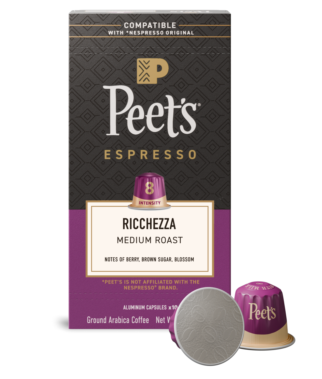 Peet's Ricchezza Espresso Capsules