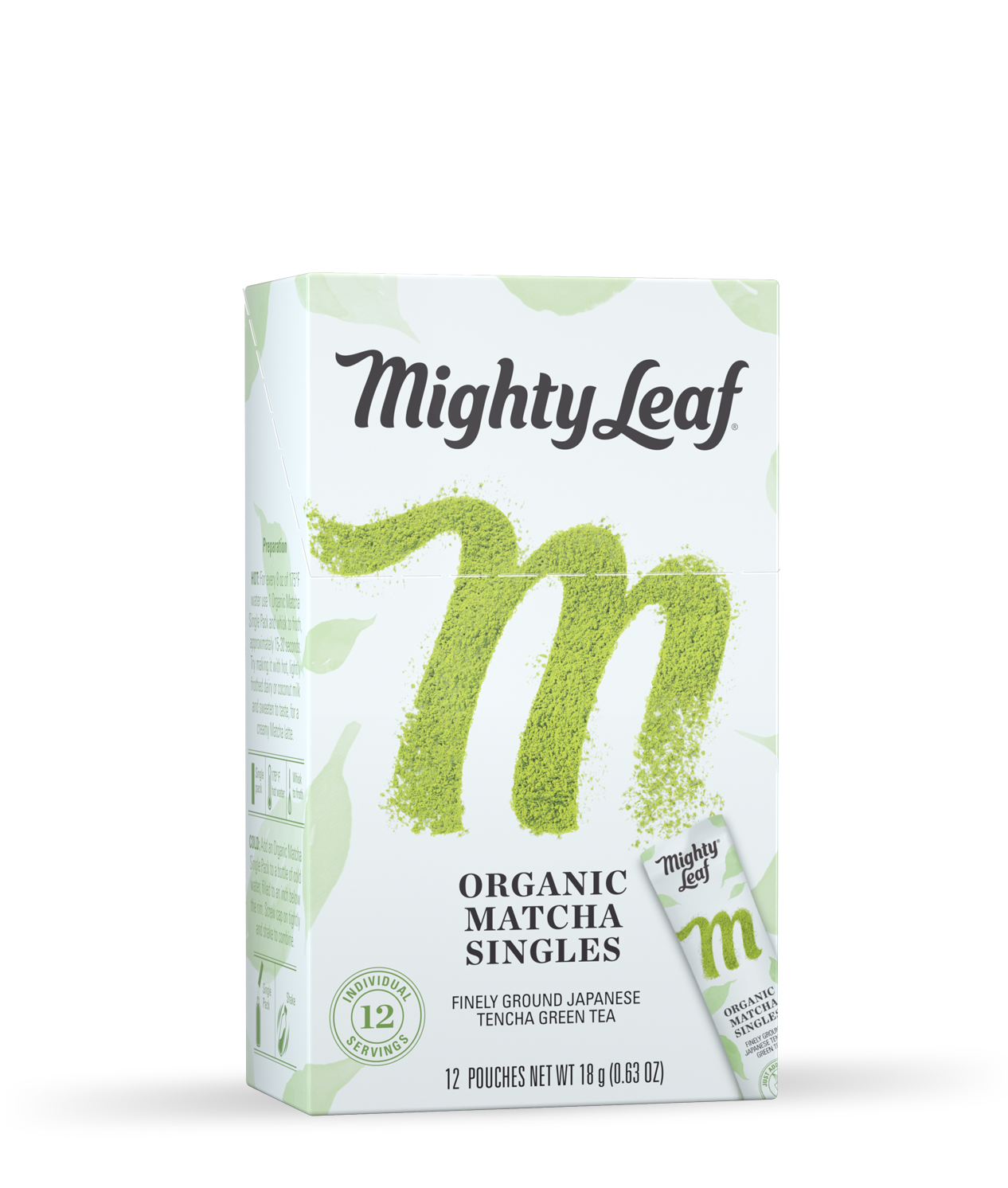 Mighty Leaf Organic Matcha Green Tea | Free Shipping Over $49, 12ct Packets