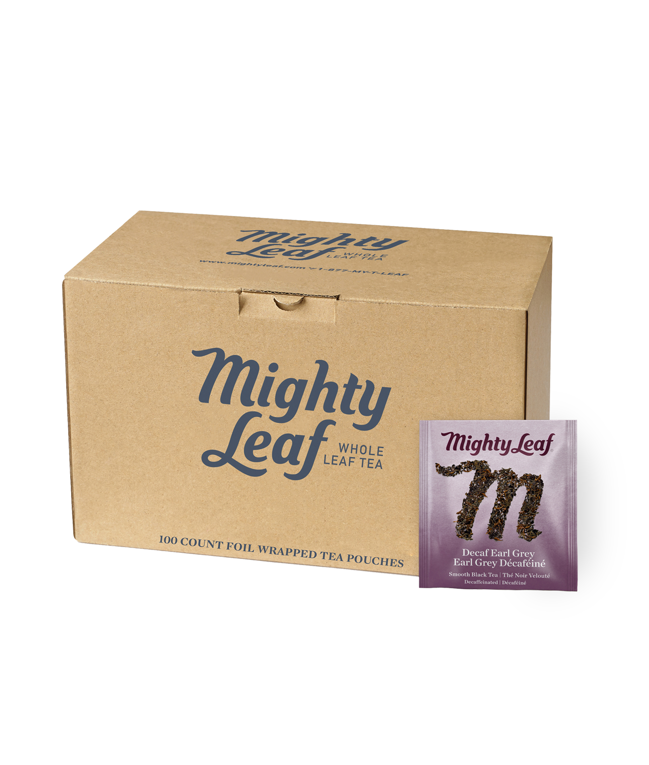 Mighty Leaf Earl Grey Decaf Tea Bags | Free Shipping Over $49