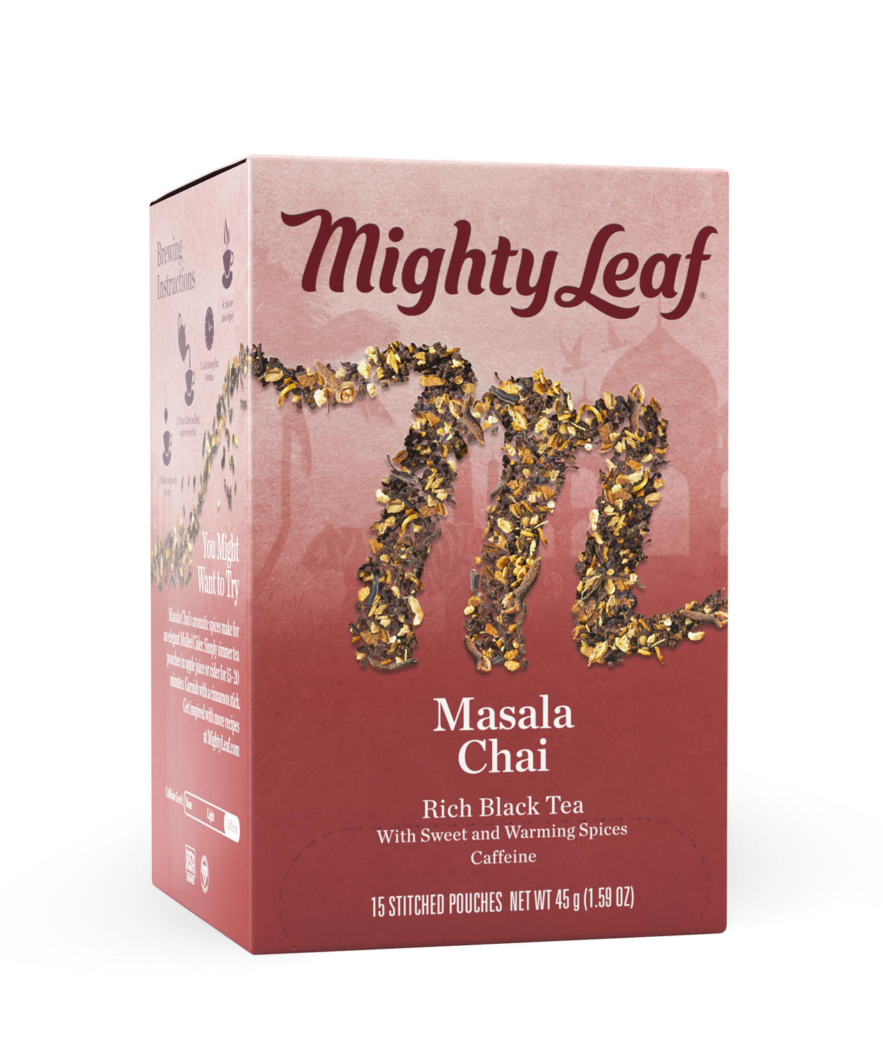 Mighty Leaf Masala Chai Tea | Free Shipping Over $49, 15ct Tea Bags