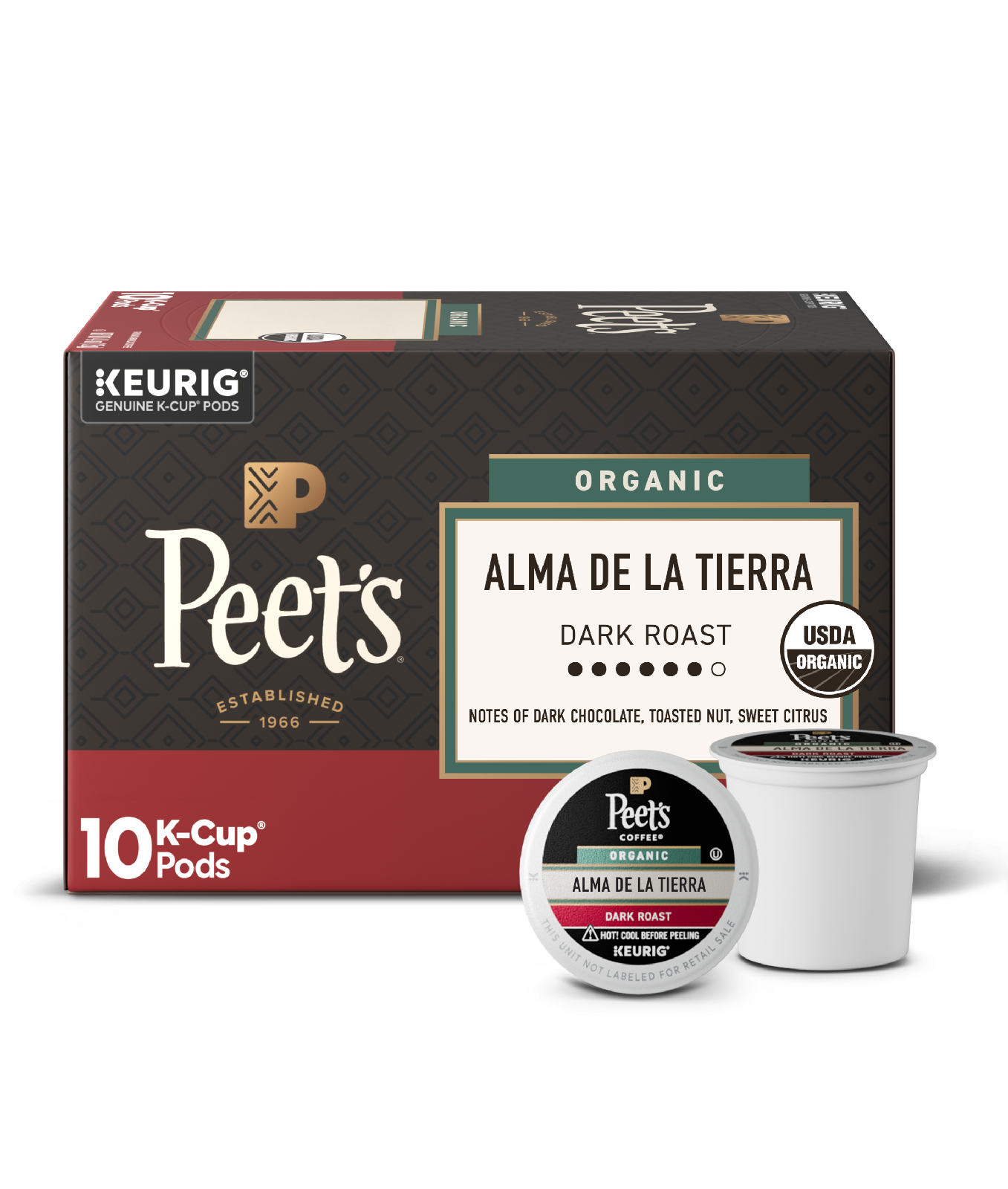 Peet's Organic Alma de la Tierra K-Cup® Pods | Free Shipping Over $49