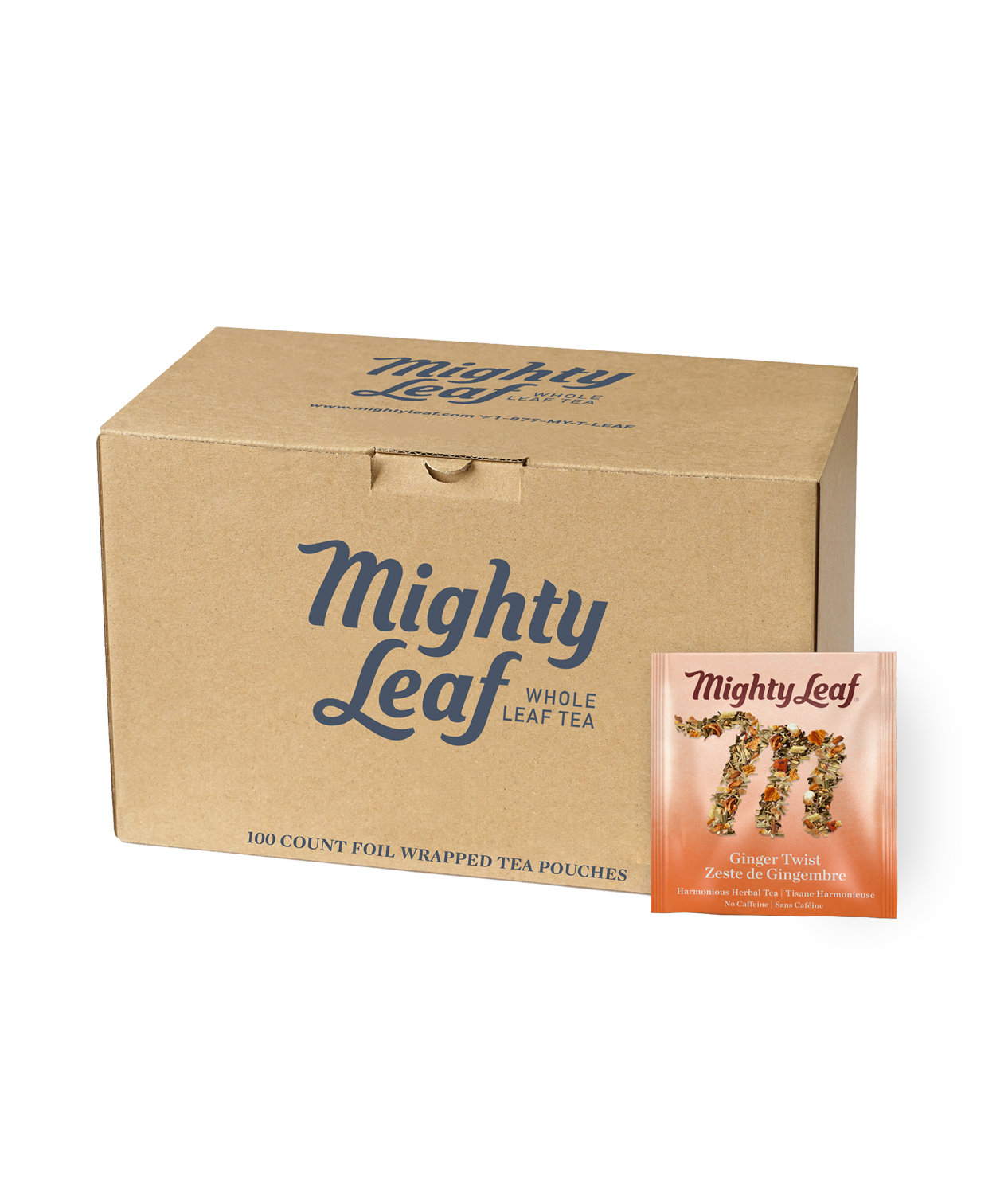 Mighty Leaf Ginger Twist Tea | Free Shipping Over $49