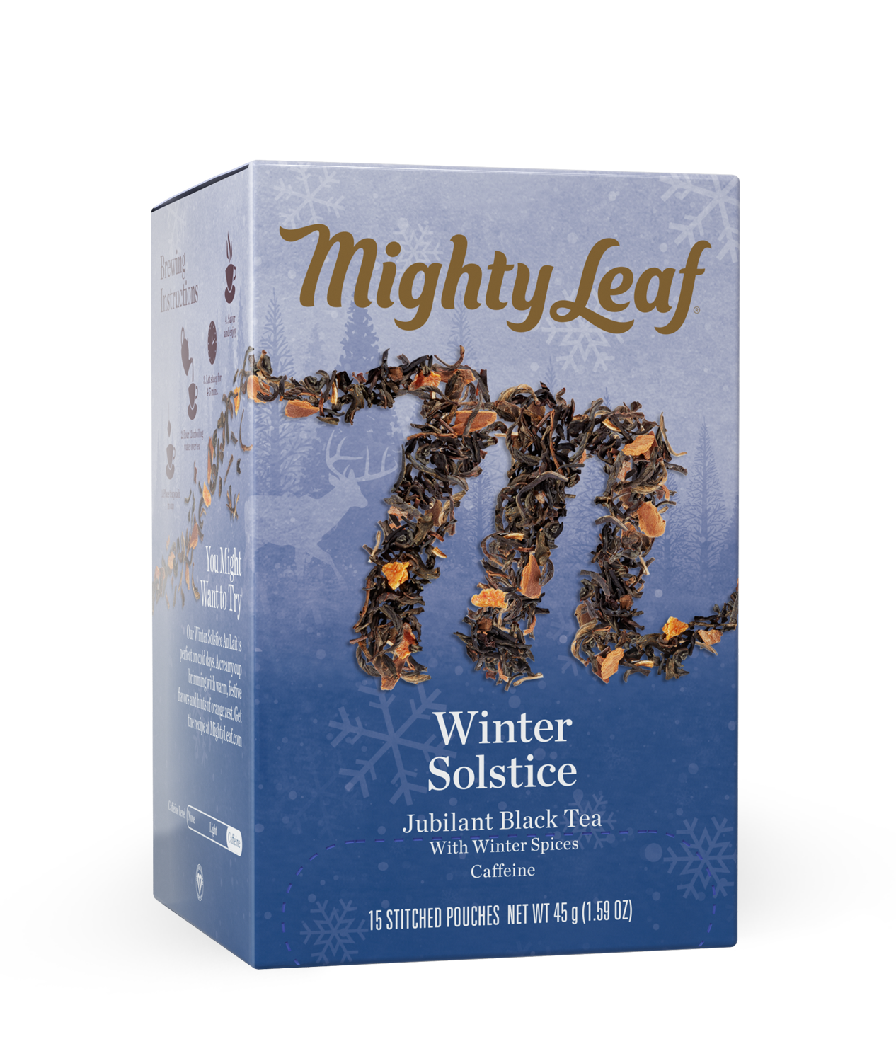 Mighty Leaf Winter Solstice Tea | Free Shipping Over $49, 15ct Tea Bags