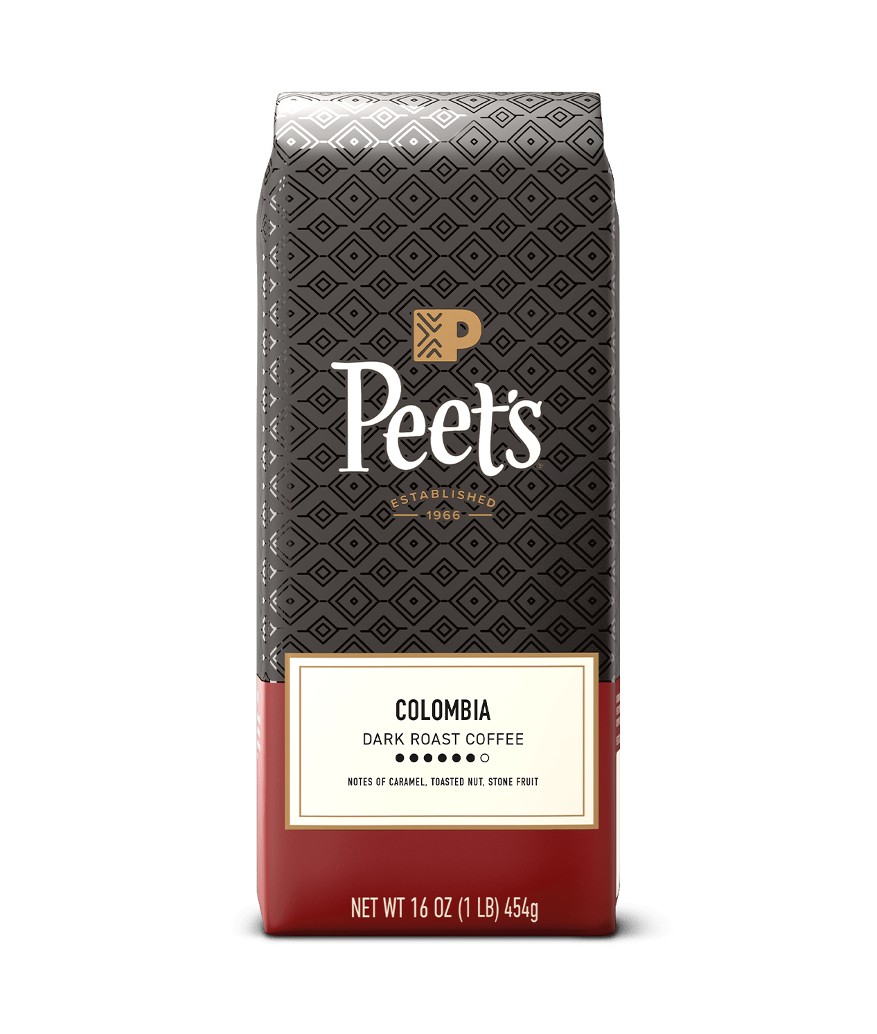 Peet's Colombia coffee beans, Whole Bean