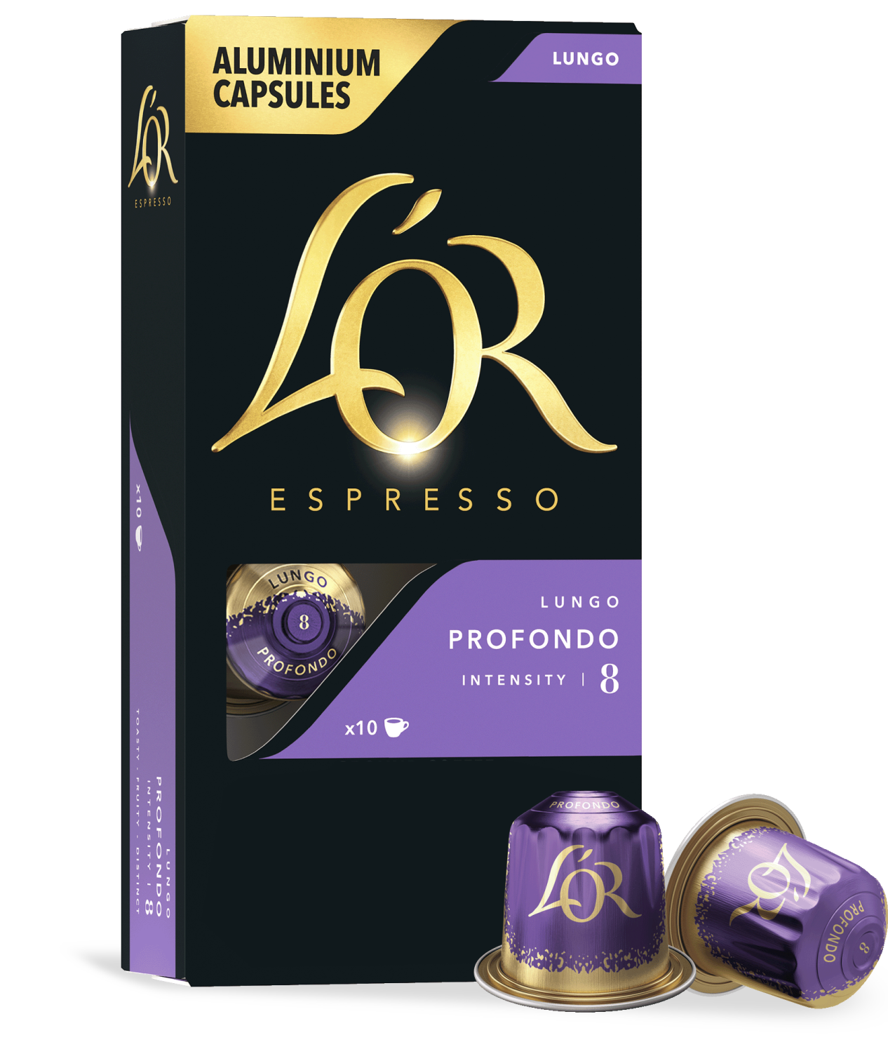 L'OR Profundo Lungo Espresso Capsules